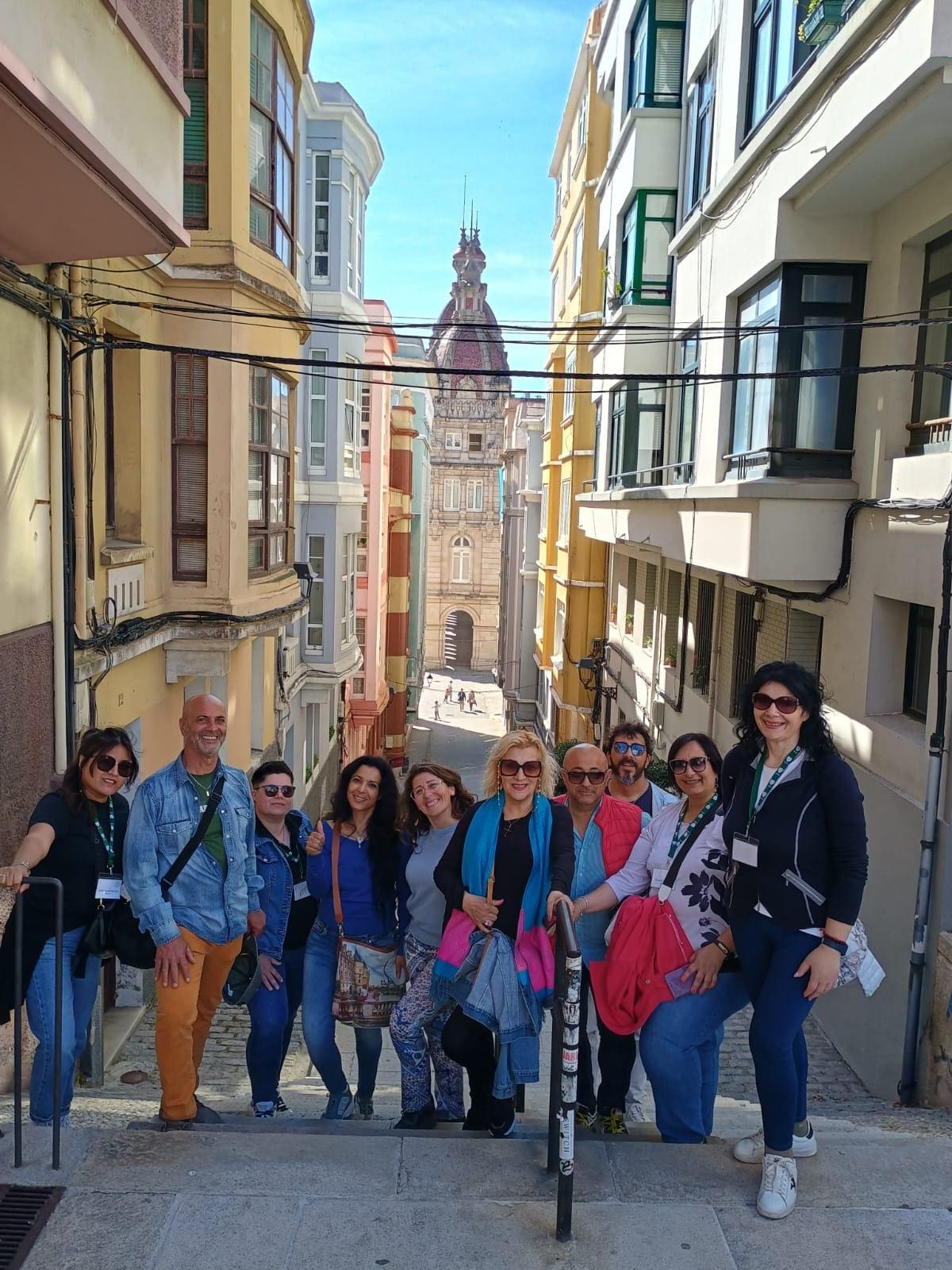 Participantes del programa de LK para aprender español