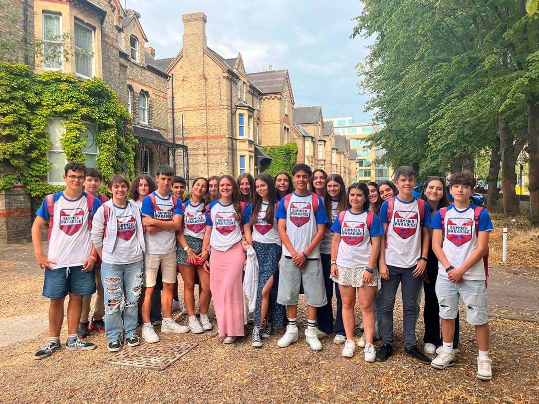 Alumnos de LK en un programa de verano