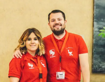 Ramón y Silvia, directores de Language Kingdom