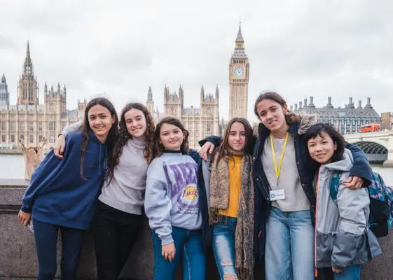 Estudiantes de ministay en Londres