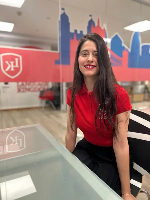 Una de las profesoras de LK de nuestras academias