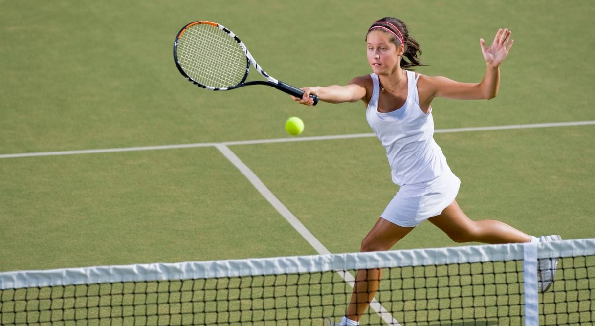 Campamento de tenis para jóvenes